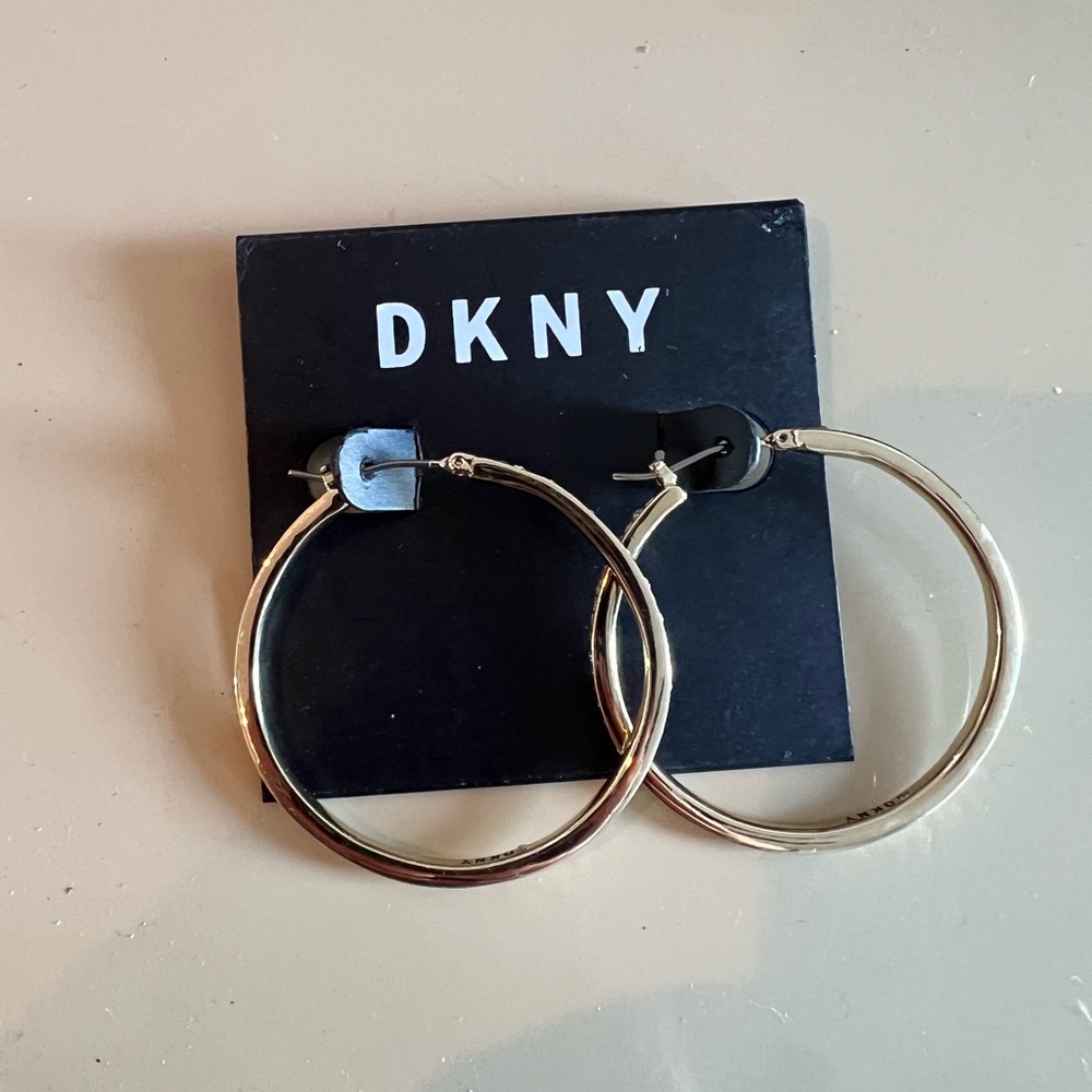 Beautiful new DKNY earrings for sale